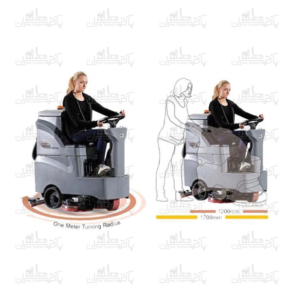 اسکرابر سرنشین دار شارژی