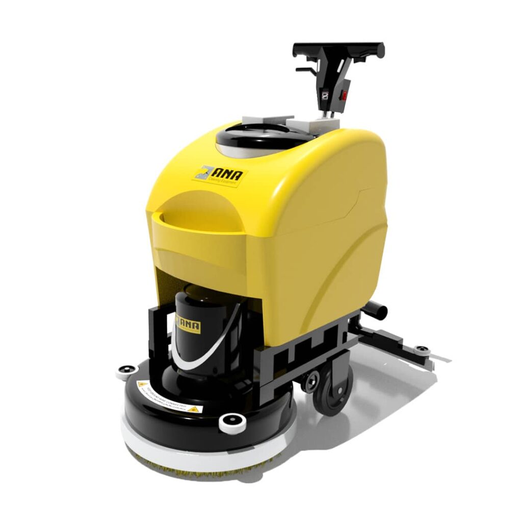 زمینشوی صنعنتی و اسکرابر باطری آنا