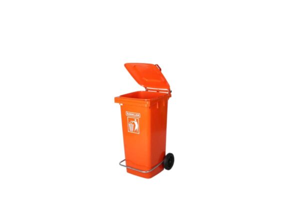 سطل آشغال 120 لیتری پدالدار