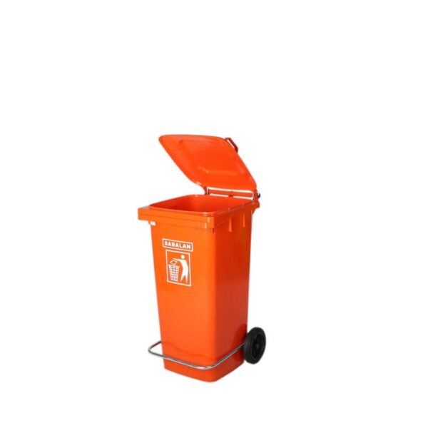 سطل آشغال 120 لیتری پدالدار
