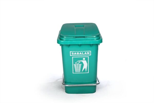 سطل زباله بیمارستانی 60 لیتری پدالدار