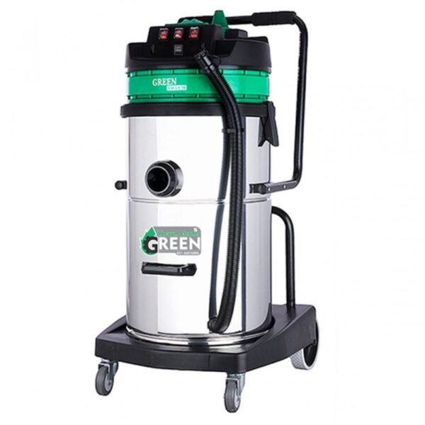 جاروبرقی صنعتی دو موتور ایرانی گرین Green H702 کارآمدی زیادی دارد