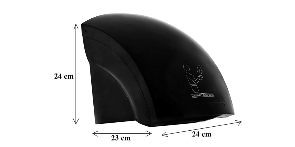 دست خشک کن مشکی