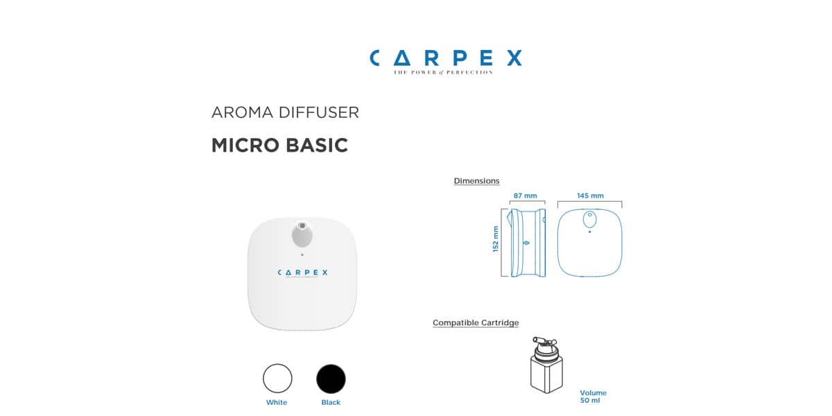 خرید دستگاه خوشبو کننده هوا کارپکس مدل Micro