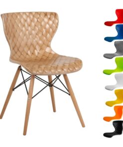 صندلی مدل دیاموند پایه چوبی