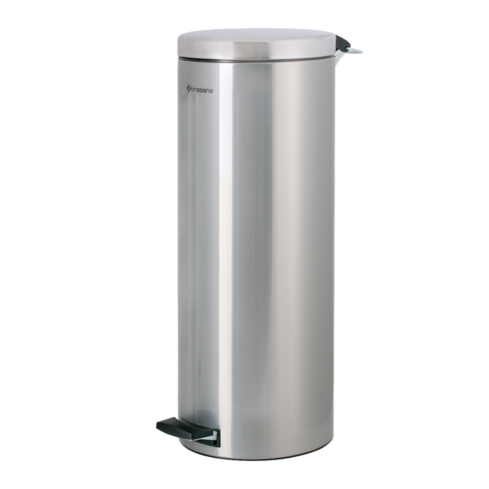 سطل زباله 20 لیتری پدالی استیل آرام بند