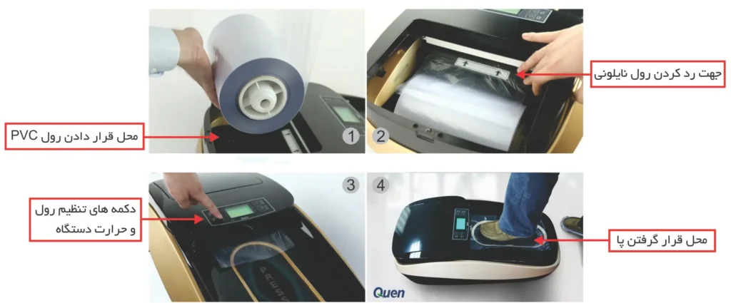 کاورکفش حرارتی green