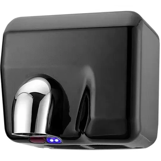 دست خشک کن 2500w استیل مشکی 