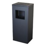 سطل زیر سیگاری چهارگوش مشکی 50 لیتری