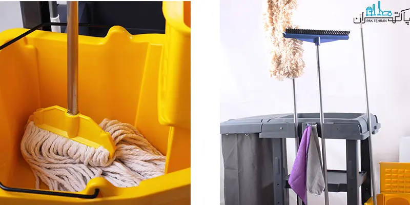 ترولی نظافتی مدل A880 