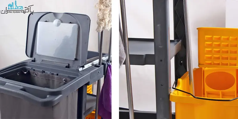 ترولی نظافتی مدل A880 