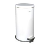 سطل 30 لیتری پدالدار آرام بند CE3011 - تمام سفید