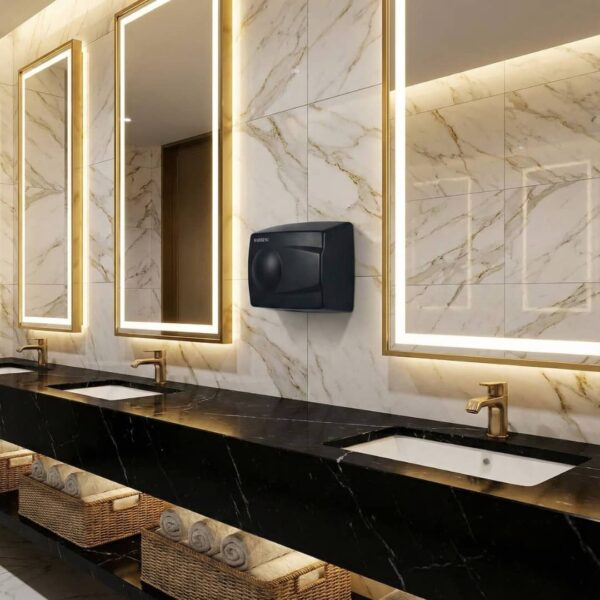 Electric hand dryer H-1500 black