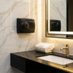 Electric hand dryer H-1500 black